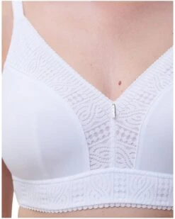 Soutien-gorge Sans Armature Chantelle EasyFeel Easy Support (Blanc) -Sloggi Soldes Boutique soutien gorge sans armature chantelle easyfeel easy support blanc 4