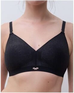 Soutien-gorge Sans Armature Spacer Chantelle Pure Lace (Noir)