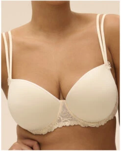 Simone Perele Soutien-gorge Spacer Décolleté Carré Simone Pérèle Délice (Beige Topaze) -Sloggi Soldes Boutique soutien gorge spacer decollete carre simone perele delice beige topaze 3
