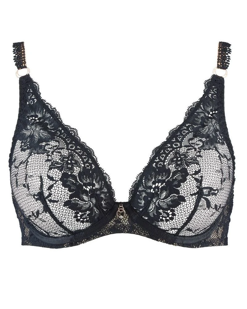 Soutien-gorge Triangle Armatures Aubade Night Bird (Black Queen) 2 Soutien-gorge Triangle Armatures Aubade Night Bird (Black Queen) – Image 2