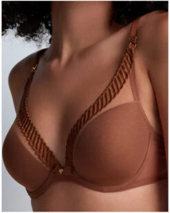 Soutien-gorge Triangle Armatures Aubade Sheer Emotion (Honey)
