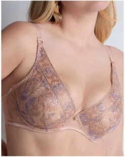 Soutien-gorge Triangle Avec Armatures Aubade Sound Of Heart (Lavender Aura) -Sloggi Soldes Boutique soutien gorge triangle avec armatures aubade sound of heart lavender aura 4
