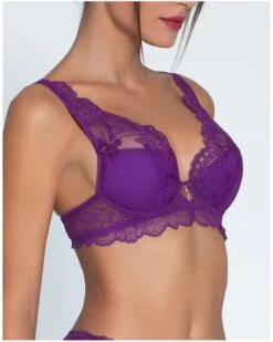 Soutien-gorge Triangle Lise Charmel Sublime En Dentelle (Sublime Iris) -Sloggi Soldes Boutique soutien gorge triangle lise charmel sublime en dentelle sublime iris 4