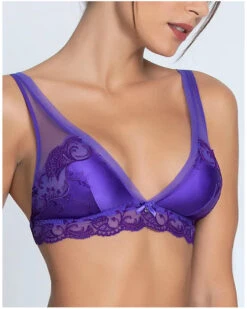 Soutien-gorge Triangle Sans Armature Lise Charmel Splendeur Soie (Océan Bleu) 12 Soutien-gorge Triangle Sans Armature Lise Charmel Splendeur Soie (Océan Bleu) -Sloggi Soldes Boutique soutien gorge triangle sans armature lise charmel splendeur soie ocean bleu 3