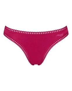 String Coton Sloggi Go Crush (Lot De 3) (Imprimé/Rose/Rouge) -Sloggi Soldes Boutique string coton sloggi go crush lot de 3 imprimeroserouge 3