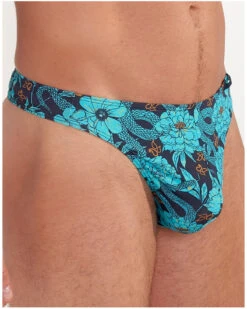 String En Microfibre HOM Funky Styles (Imprimé Bleu)