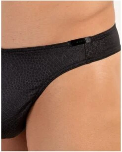 String HOM Florida (Noir) -Sloggi Soldes Boutique string hom florida noir 3