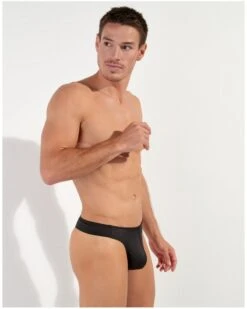 String HOM Florida (Noir) -Sloggi Soldes Boutique string hom florida noir 5