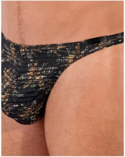 String HOM Iraty (Imprimé Khaki) 8 String HOM Iraty (Imprimé Khaki) -Sloggi Soldes Boutique string hom iraty imprime khaki 2