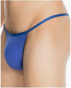 String Plumes HOM (Midblue) -Sloggi Soldes Boutique string plumes hom midblue 2