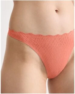 String Sloggi Zero Feel Bliss (Lovely Apricot) -Sloggi Soldes Boutique string sloggi zero feel bliss lovely apricot 2