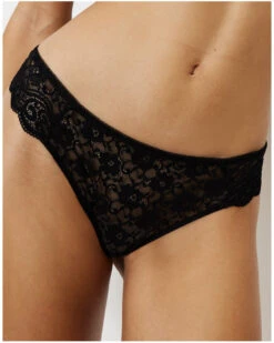 String Triumph Amourette (Noir) 8 String Triumph Amourette (Noir) -Sloggi Soldes Boutique string triumph amourette noir 2