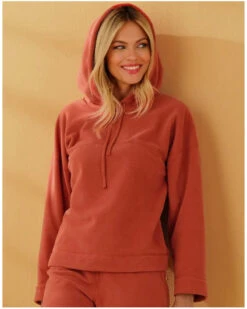 Sweat à Capuche Antigel Pause Douceur (Ginger Roux)