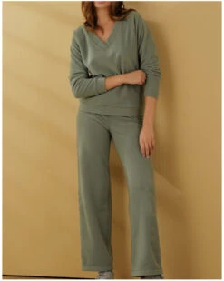 Sweat Antigel Pause Douceur (Vert Aloe) -Sloggi Soldes Boutique sweat antigel pause douceur vert aloe 3