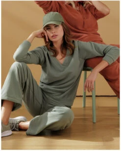 Sweat Antigel Pause Douceur (Vert Aloe) -Sloggi Soldes Boutique sweat antigel pause douceur vert aloe 4