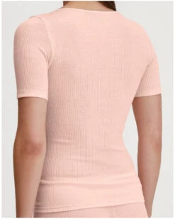 T-shirt Calida Joy Laine & Soie (Pearl Blush) 6 T-shirt Calida Joy Laine & Soie (Pearl Blush) -Sloggi Soldes Boutique t shirt calida joy laine soie pearl blush 2