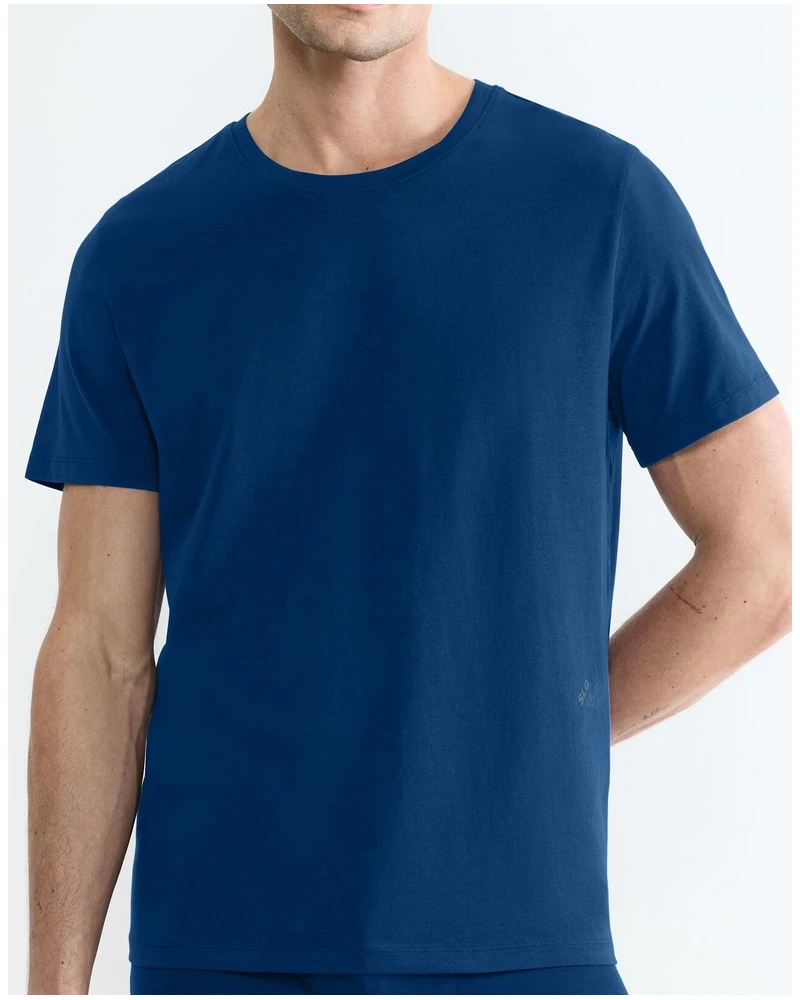 T-shirt Col Rond En Coton Sloggi SLG Base (Ultra Marine) 1 T-shirt Col Rond En Coton Sloggi SLG Base (Ultra Marine)