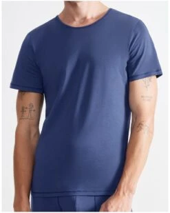 T-shirt Col Rond Sloggi For Men Ever Ease (Deep Cobalt)