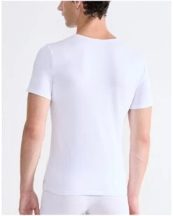 T-shirt Col Rond Sloggi For Men GO ABC (Lot De 2) (Blanc) -Sloggi Soldes Boutique t shirt col rond sloggi for men go abc lot de 2 blanc 4