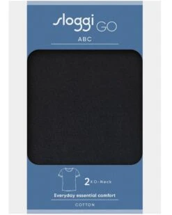 T-shirt Col Rond Sloggi For Men GO ABC (Lot De 2) (Noir) 13 T-shirt Col Rond Sloggi For Men GO ABC (Lot De 2) (Noir) -Sloggi Soldes Boutique t shirt col rond sloggi for men go abc lot de 2 noir 6