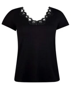 T-shirt Manches Courtes Antigel Simply Perfect (Noir)