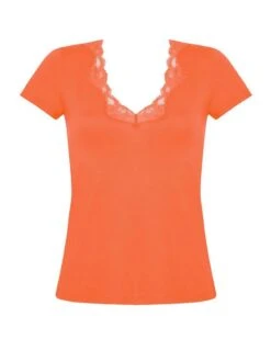 T-shirt Manches Courtes Antigel Simply Perfect (Orange Safrané)