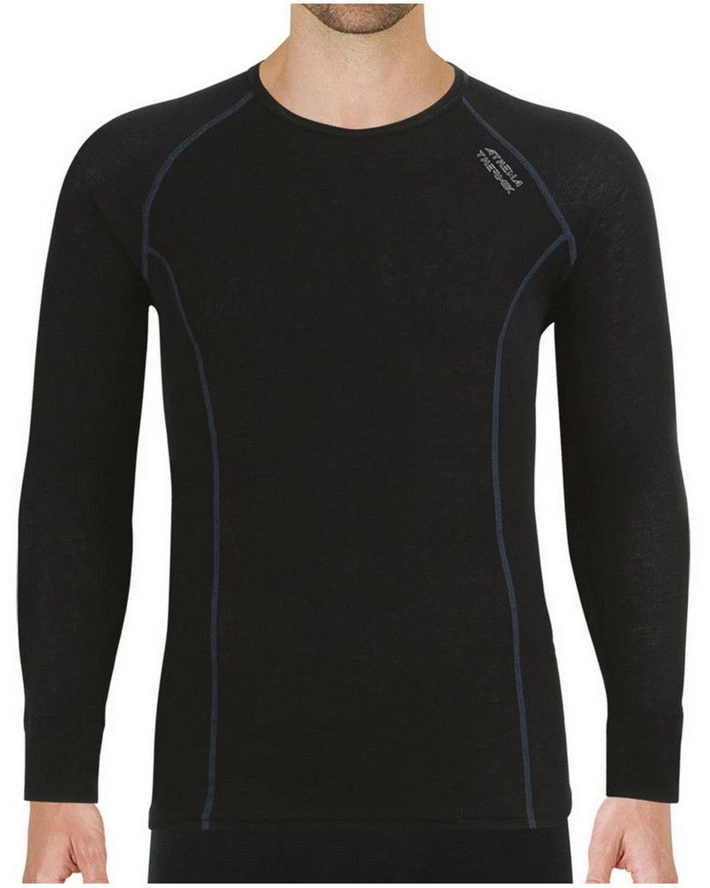 Athena T-shirt Manches Longues Col Rond Athéna Thermik (Noir) 1 Athena T-shirt Manches Longues Col Rond Athéna Thermik (Noir)