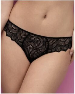 Tanga Antigel Sexy Bohème (Noir)