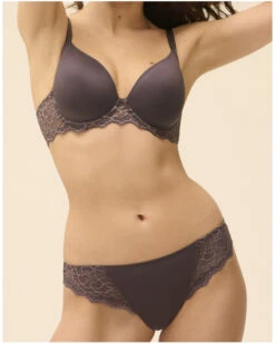 Simone Perele Tanga Simone Pérèle Caresse (Gris Graphite) 7 Simone Perele Tanga Simone Pérèle Caresse (Gris Graphite) -Sloggi Soldes Boutique tanga simone perele caresse gris graphite 3