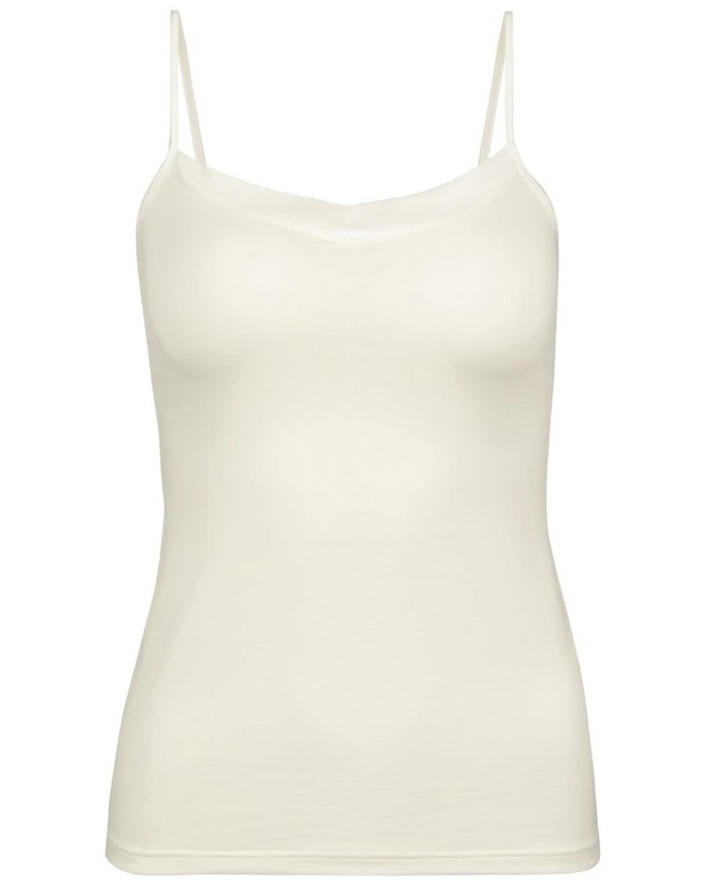 Top à Fines Bretelles Calida Cate Coton (Alabaster Crème) 2 Top à Fines Bretelles Calida Cate Coton (Alabaster Crème) – Image 2