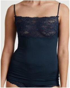 Top à Fines Bretelles Calida Sensual Secrets (Peacoat Blue)