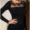 Top Bien-être Laine Et Soie Lise Charmel Charme Secret (Charme Noir)