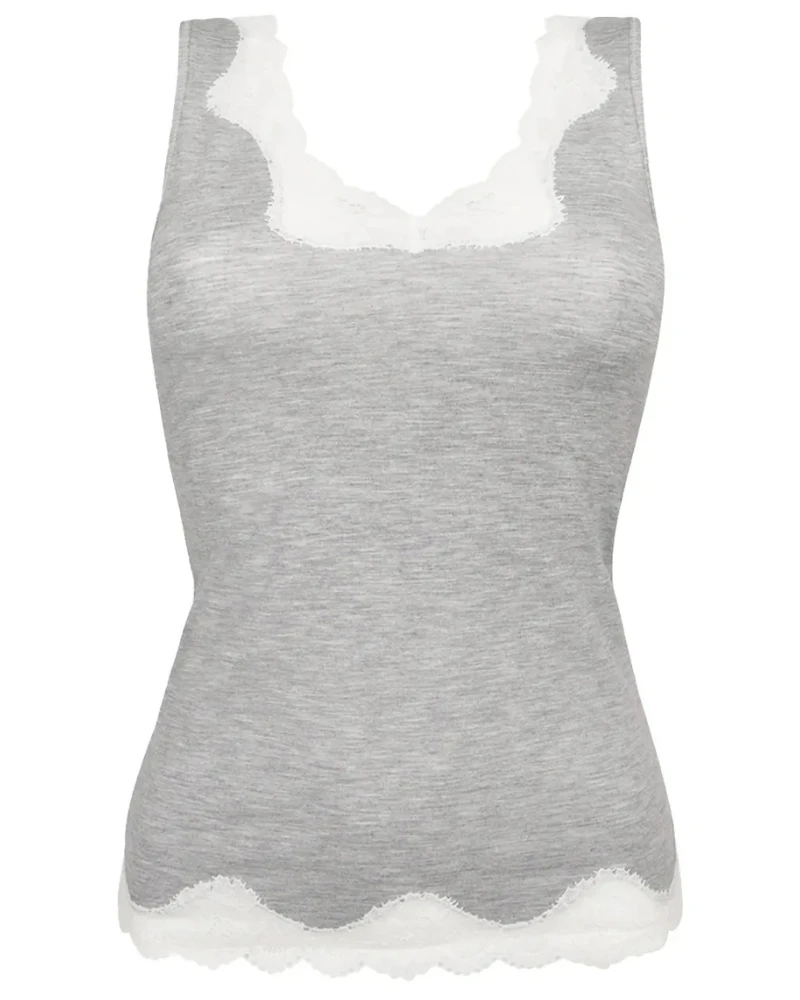 Top Bien-être Sans Manche Antigel Simply Perfect (Chiné Gris) 1 Top Bien-être Sans Manche Antigel Simply Perfect (Chiné Gris)