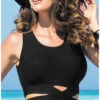 Top Brassière Antigel La Chiquissima (Noir)