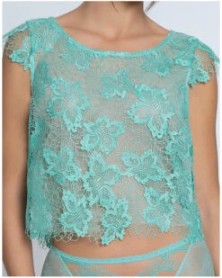 Top Lise Charmel Princesse Iris (Princesse Aqua) -Sloggi Soldes Boutique top lise charmel princesse iris princesse aqua 6