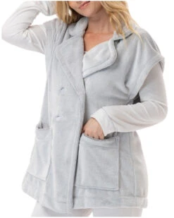 Veste Boutonnée Le Chat Essentiel (Gris)