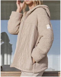 Veste Polaire à Fermeture éclair Massana (Beige)