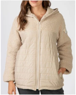 Veste Polaire à Fermeture éclair Massana (Beige) -Sloggi Soldes Boutique veste polaire a fermeture eclair massana beige 3